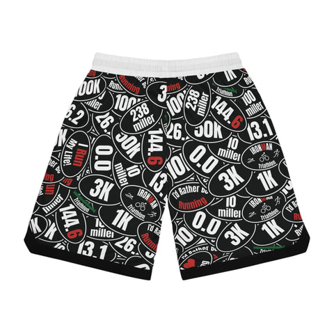 Basketball Rib Shorts (AOP)