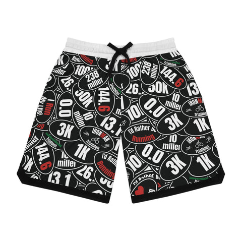 Basketball Rib Shorts (AOP)