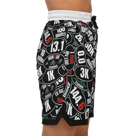 Basketball Rib Shorts (AOP)