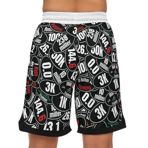 Basketball Rib Shorts (AOP)