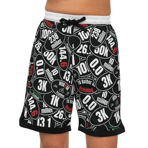 Basketball Rib Shorts (AOP)