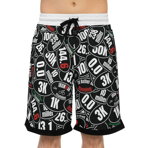 Basketball Rib Shorts (AOP)